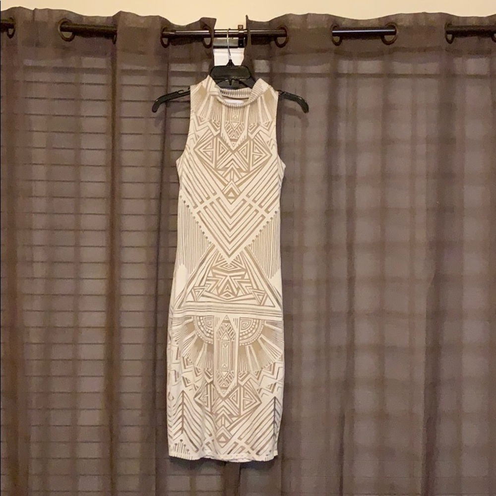 Two-toned dress